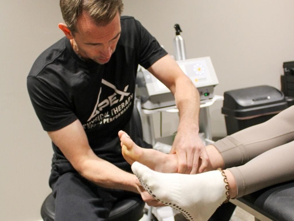Dr. Eric Lea of Apex Physical Therapy And Sports Performance in Cumming and Milton Georgia. 