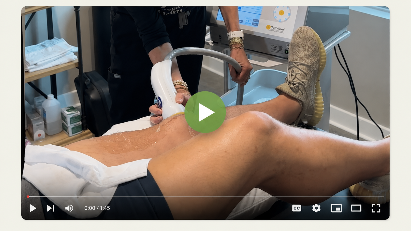Watch SoftWave Therapy treatment video